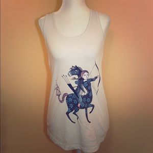 Female Centaur Raceback Tank size small